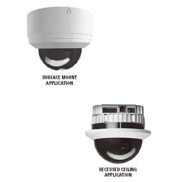 SD4N-W0-X SD4N-W1-X Pelco DIGITAL Mini IP Network Dome